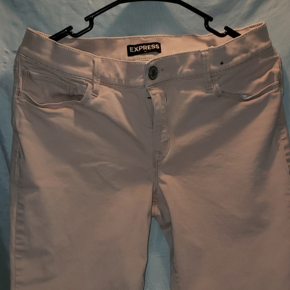 {Express} Ankle Midrise Legging Jean